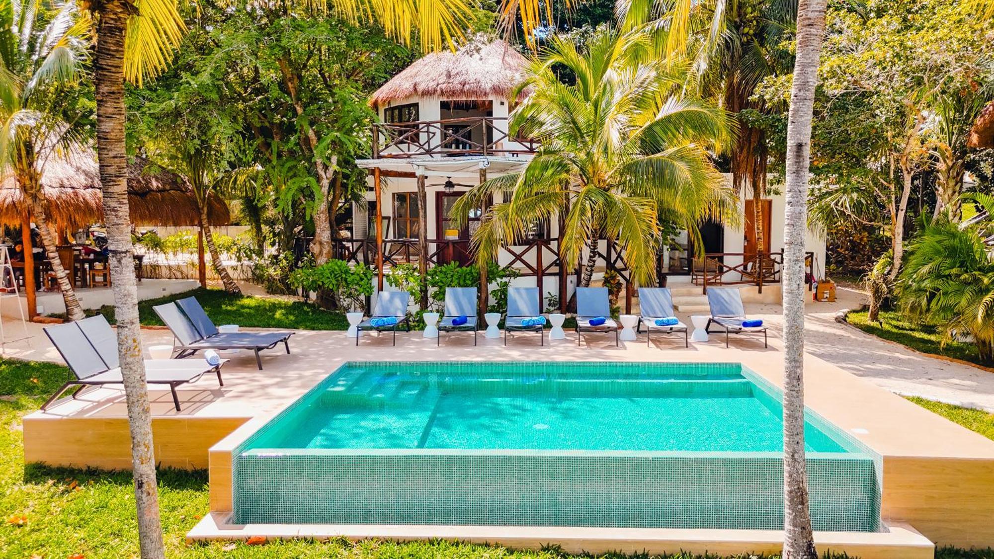 Azulea Bacalar Hotel & Spa - Lagoon Front (Adults Only) Экстерьер фото