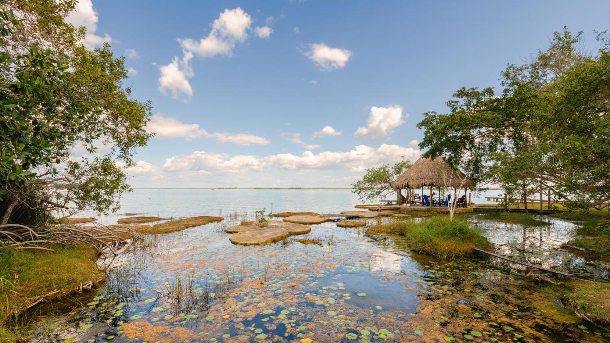 Azulea Bacalar Hotel & Spa - Lagoon Front (Adults Only) Экстерьер фото