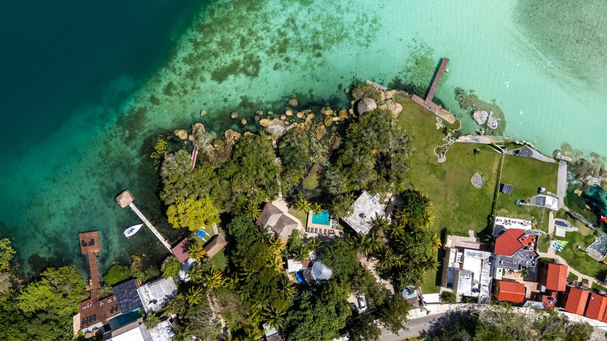 Azulea Bacalar Hotel & Spa - Lagoon Front (Adults Only) Экстерьер фото