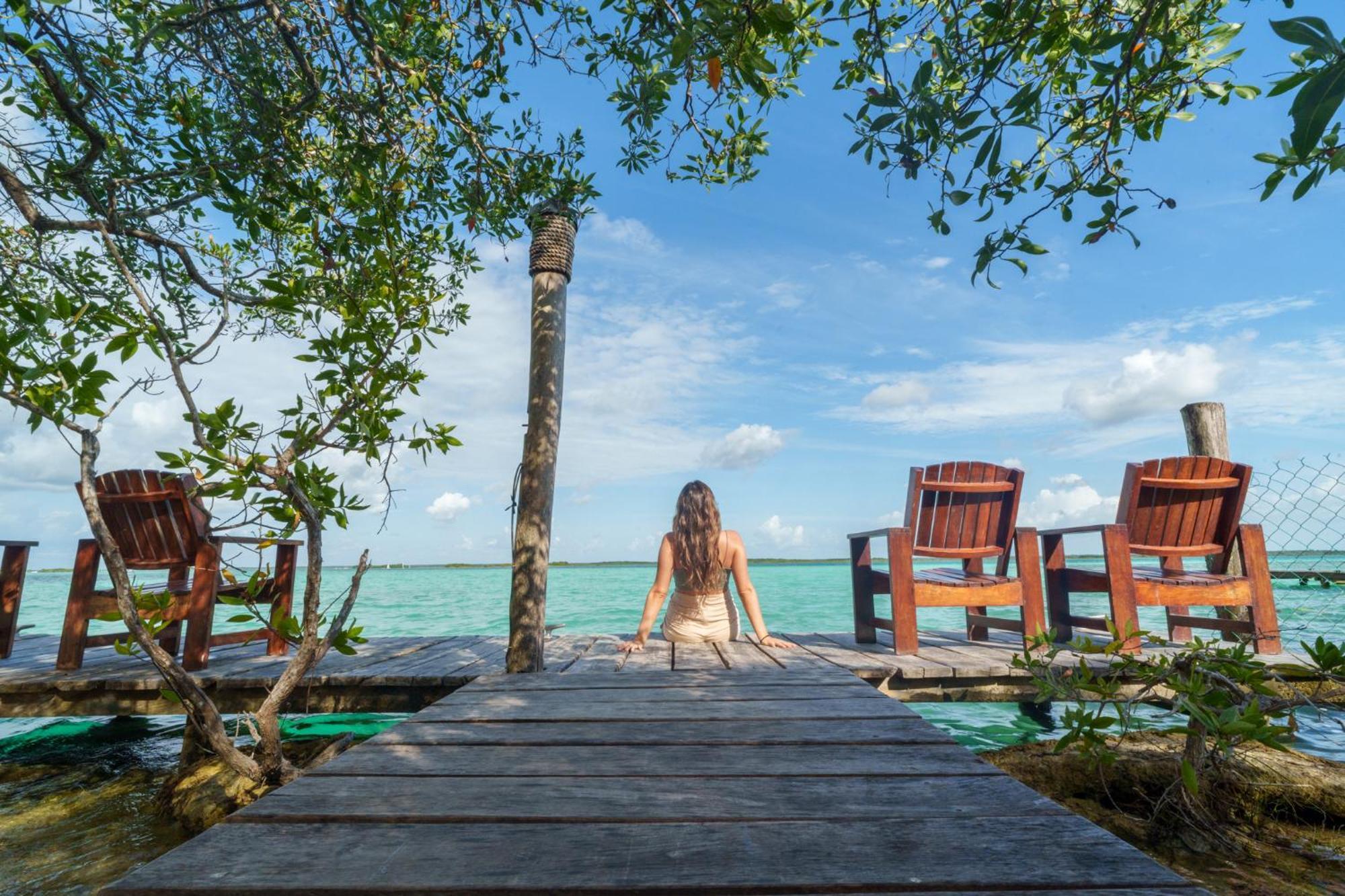 Azulea Bacalar Hotel & Spa - Lagoon Front (Adults Only) Экстерьер фото
