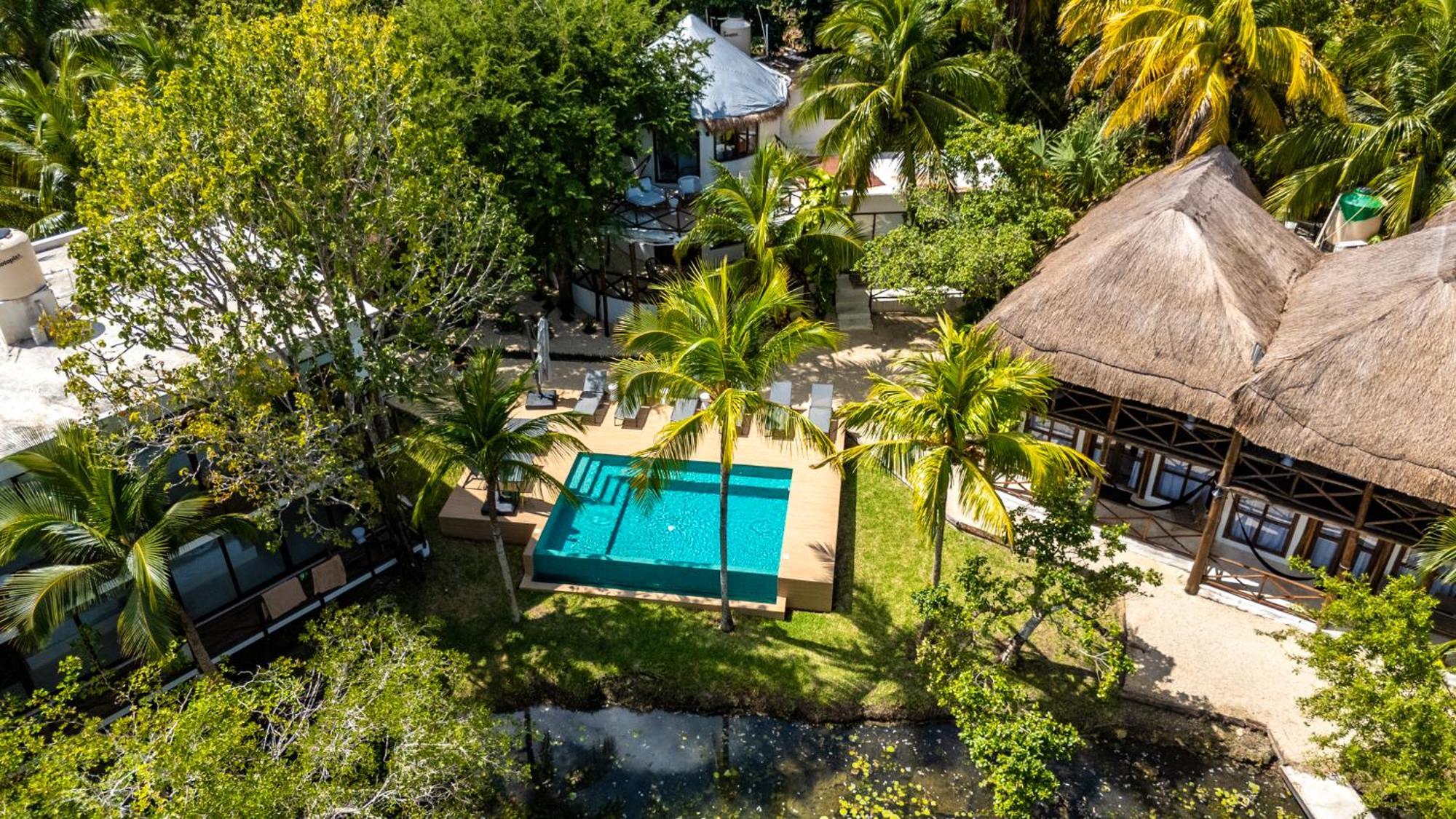 Azulea Bacalar Hotel & Spa - Lagoon Front (Adults Only) Экстерьер фото