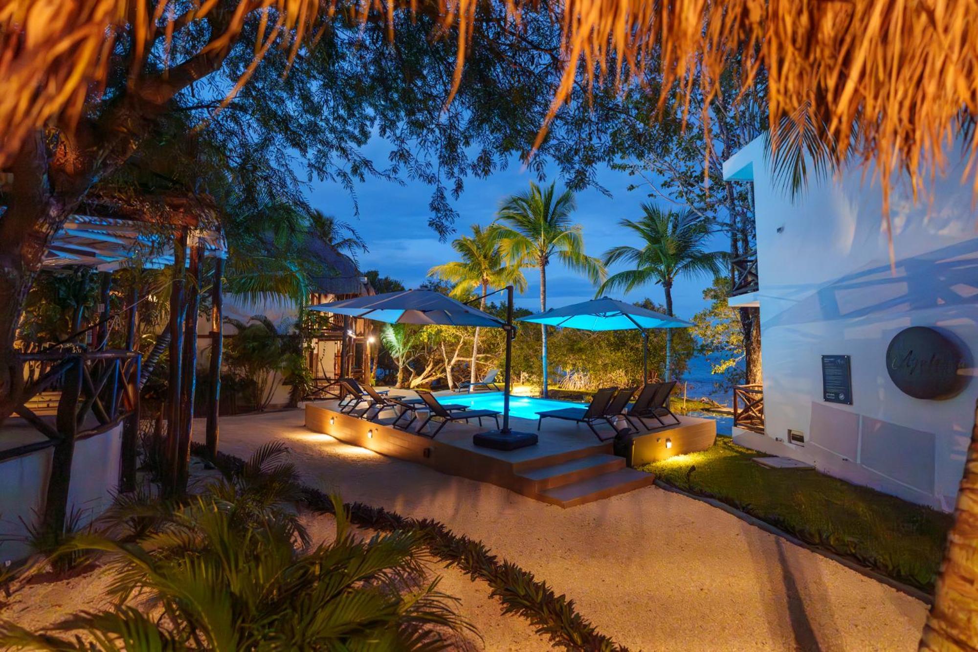 Azulea Bacalar Hotel & Spa - Lagoon Front (Adults Only) Экстерьер фото