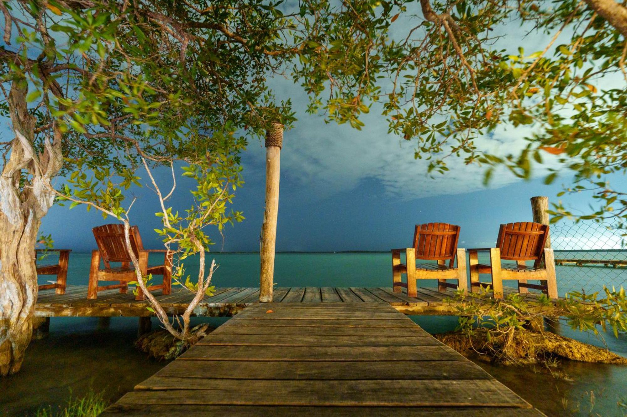 Azulea Bacalar Hotel & Spa - Lagoon Front (Adults Only) Экстерьер фото