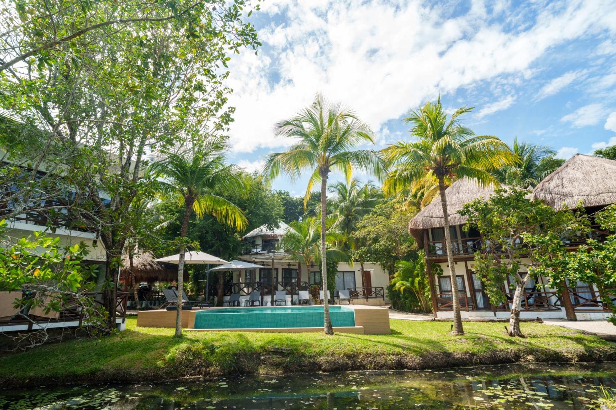 Azulea Bacalar Hotel & Spa - Lagoon Front (Adults Only) Экстерьер фото