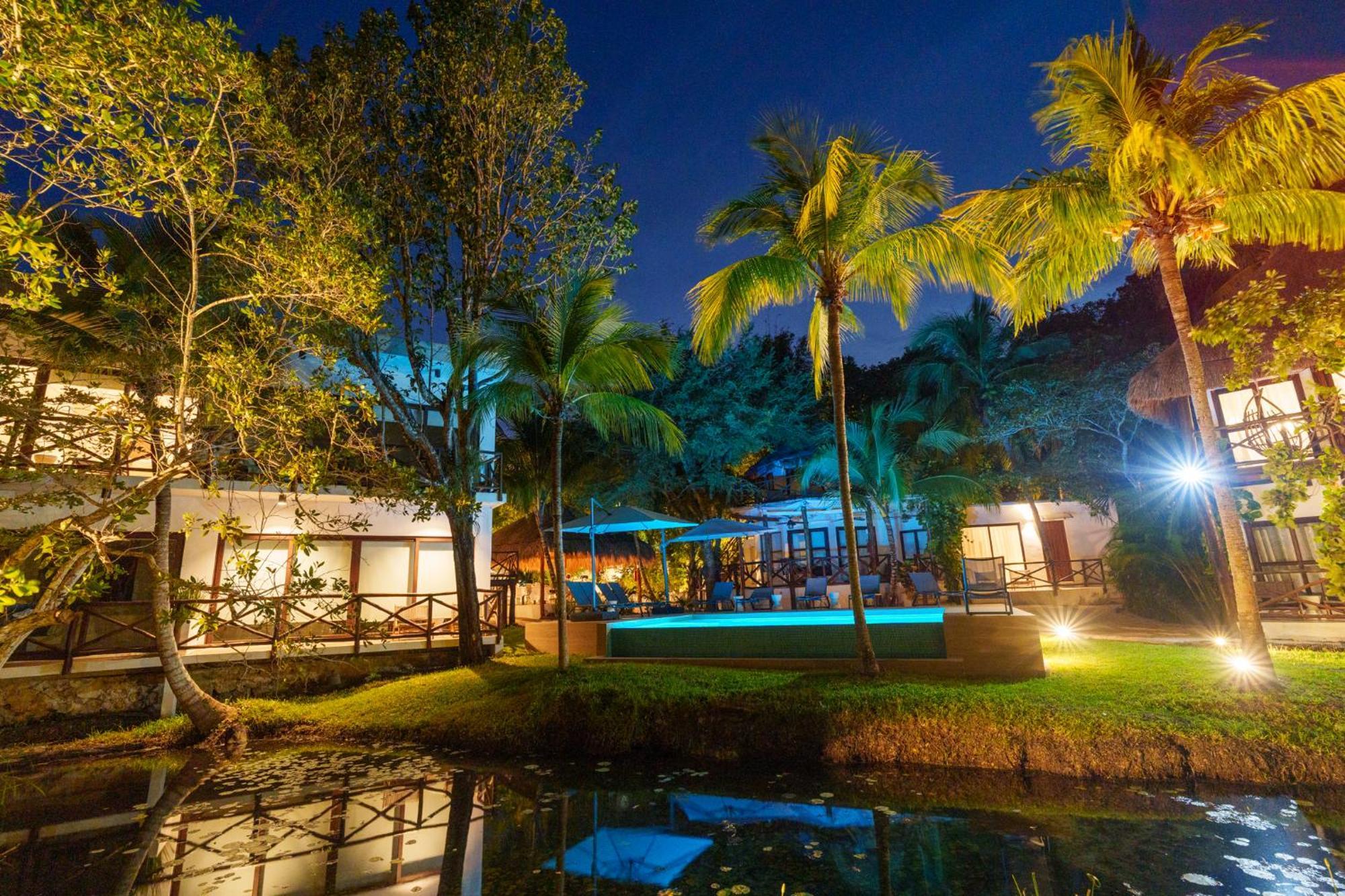Azulea Bacalar Hotel & Spa - Lagoon Front (Adults Only) Экстерьер фото